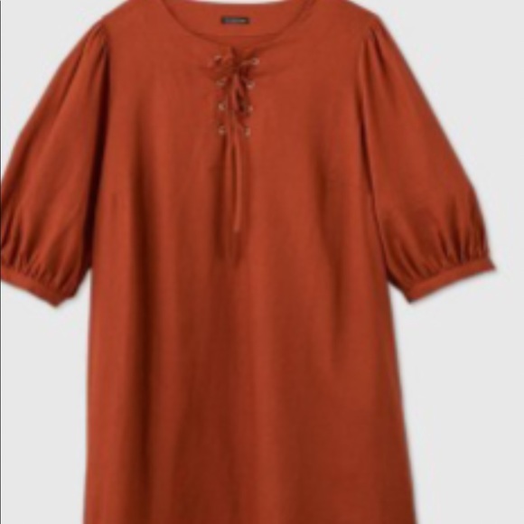 Dresses & Skirts - Brown short sleeve dress